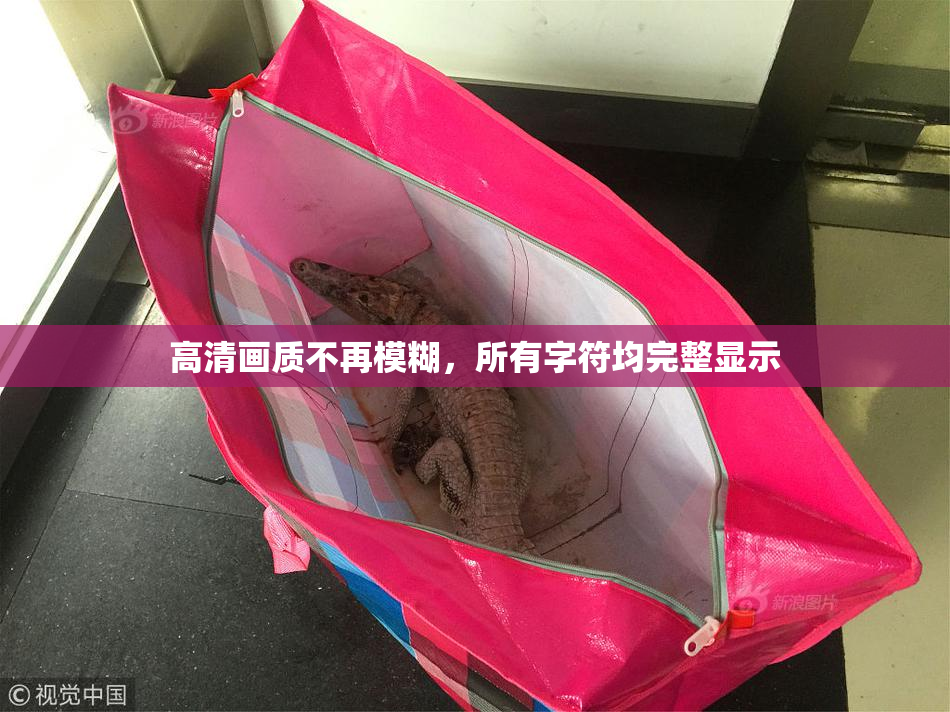 高清画质不再模糊，所有字符均完整显示