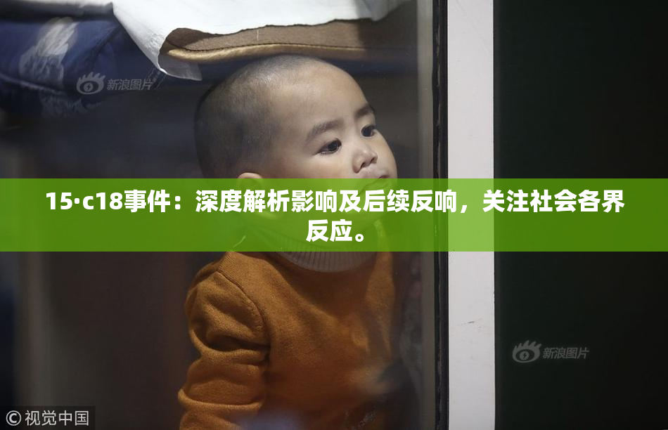 15·c18事件：深度解析影响及后续反响，关注社会各界反应。