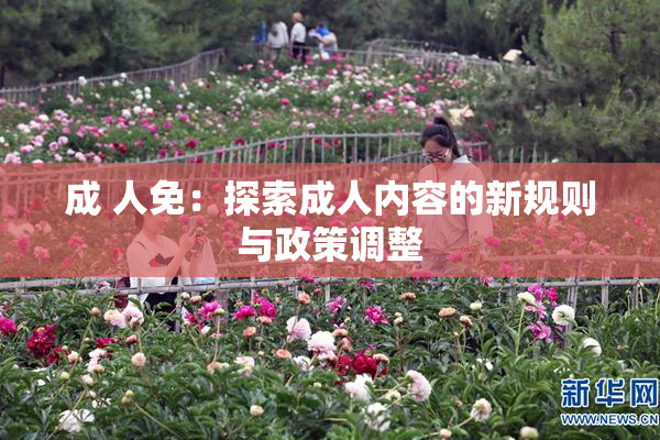 成 人免：探索成人内容的新规则与政策调整