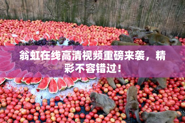 翁虹在线高清视频重磅来袭，精彩不容错过！