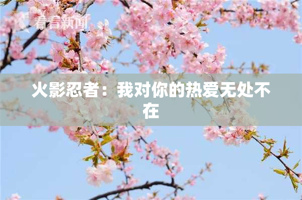 火影忍者：我对你的热爱无处不在