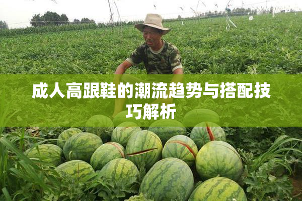成人高跟鞋的潮流趋势与搭配技巧解析