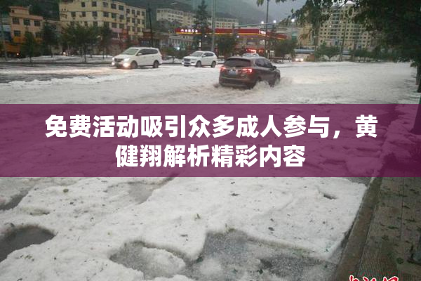 免费活动吸引众多成人参与，黄健翔解析精彩内容