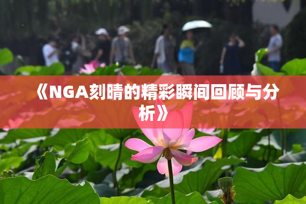 《NGA刻晴的精彩瞬间回顾与分析》