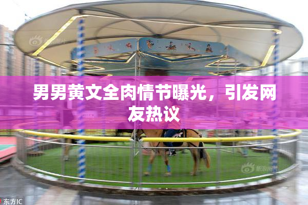 男男黄文全肉情节曝光，引发网友热议