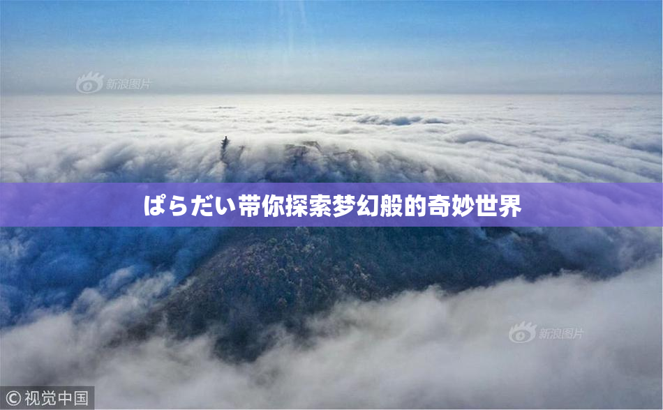 ぱらだい带你探索梦幻般的奇妙世界