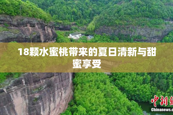 18颗水蜜桃带来的夏日清新与甜蜜享受