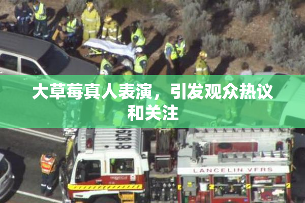 大草莓真人表演，引发观众热议和关注