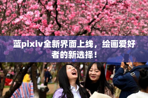 蓝pixiv全新界面上线，绘画爱好者的新选择！