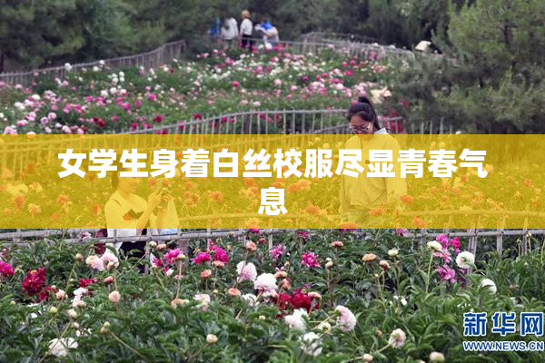 女学生身着白丝校服尽显青春气息