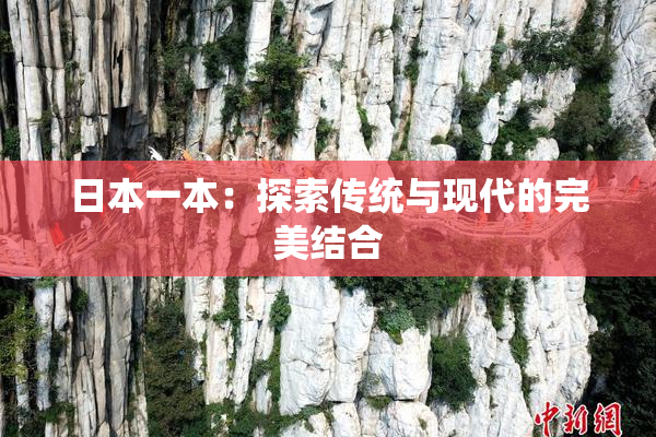 日本一本：探索传统与现代的完美结合