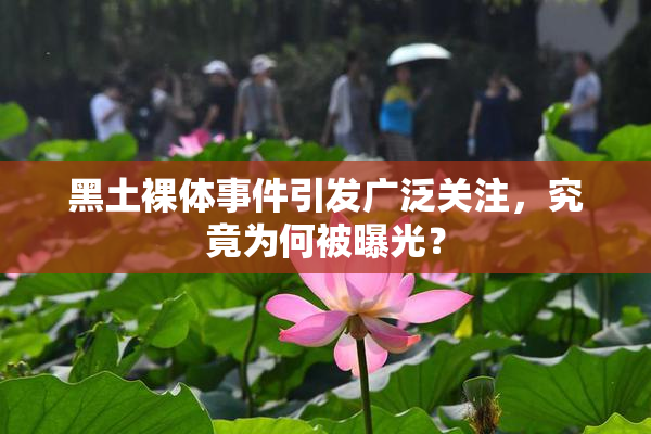 黑土裸体事件引发广泛关注，究竟为何被曝光？