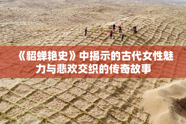 《貂蝉艳史》中揭示的古代女性魅力与悲欢交织的传奇故事