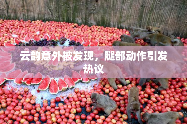 云韵意外被发现，腿部动作引发热议