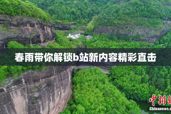 春雨带你解锁b站新内容精彩直击