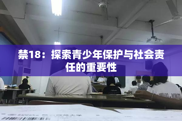 禁18：探索青少年保护与社会责任的重要性
