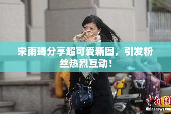 宋雨琦分享超可爱新图，引发粉丝热烈互动！