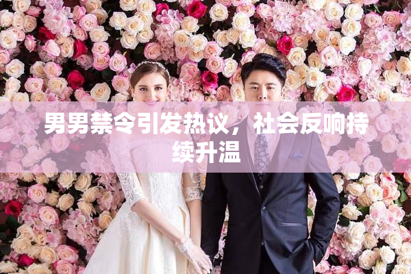 男男禁令引发热议，社会反响持续升温