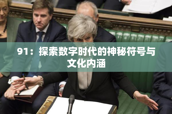 91：探索数字时代的神秘符号与文化内涵