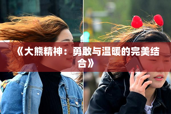 《大熊精神：勇敢与温暖的完美结合》