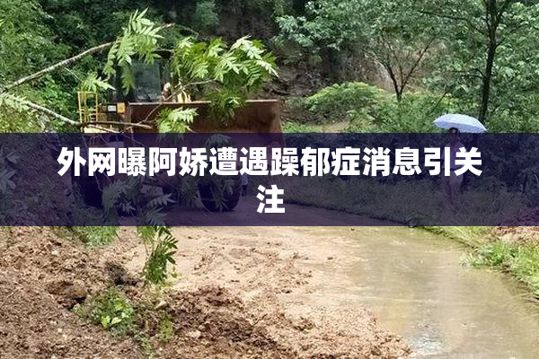 外网曝阿娇遭遇躁郁症消息引关注