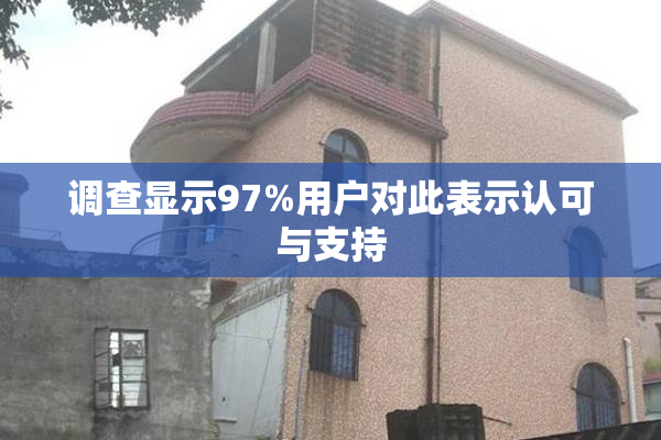 调查显示97%用户对此表示认可与支持