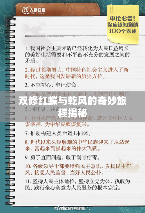 双修红蝶与乾风的奇妙旅程揭秘