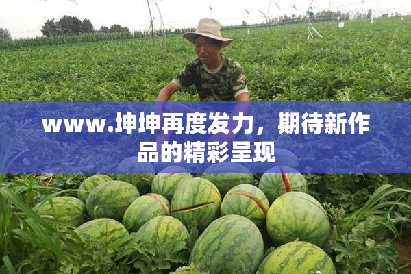 www.坤坤再度发力，期待新作品的精彩呈现