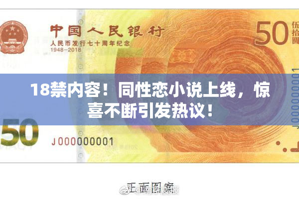 18禁内容！同性恋小说上线，惊喜不断引发热议！