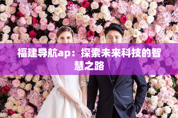 福建导航ap：探索未来科技的智慧之路