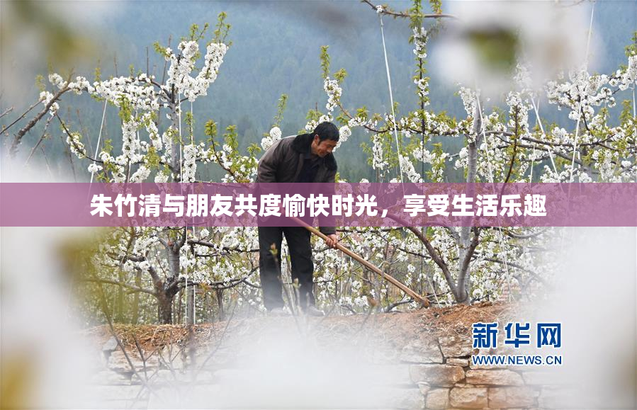 朱竹清与朋友共度愉快时光，享受生活乐趣