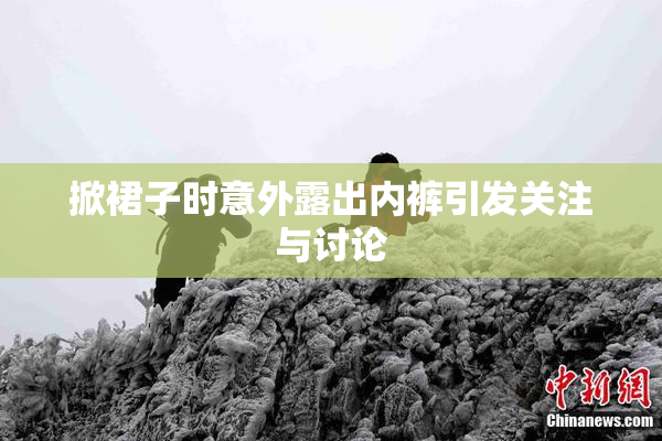 掀裙子时意外露出内裤引发关注与讨论