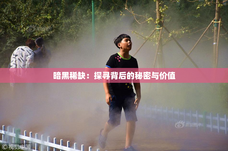 暗黑稀缺：探寻背后的秘密与价值