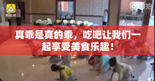 真乖是真的乖，吃吧让我们一起享受美食乐趣！