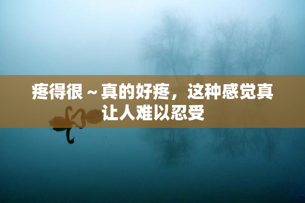 疼得很～真的好疼，这种感觉真让人难以忍受