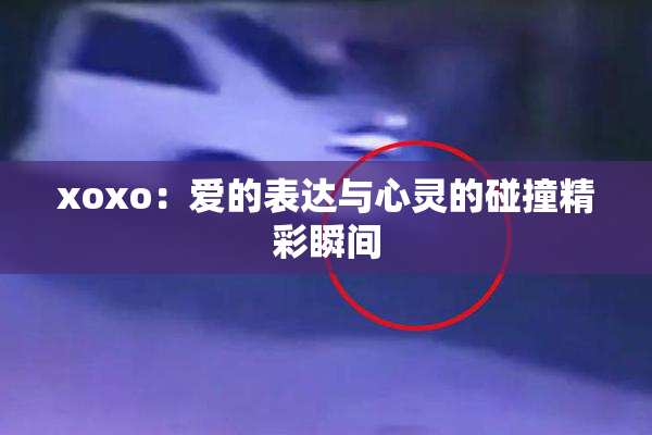 xoxo：爱的表达与心灵的碰撞精彩瞬间