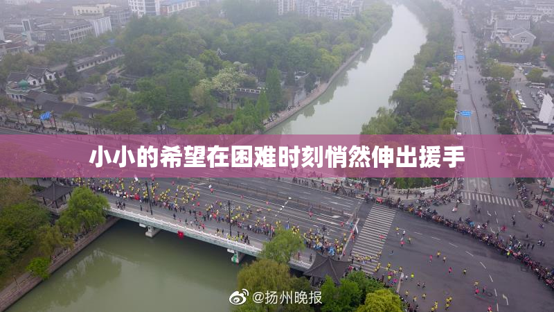 小小的希望在困难时刻悄然伸出援手