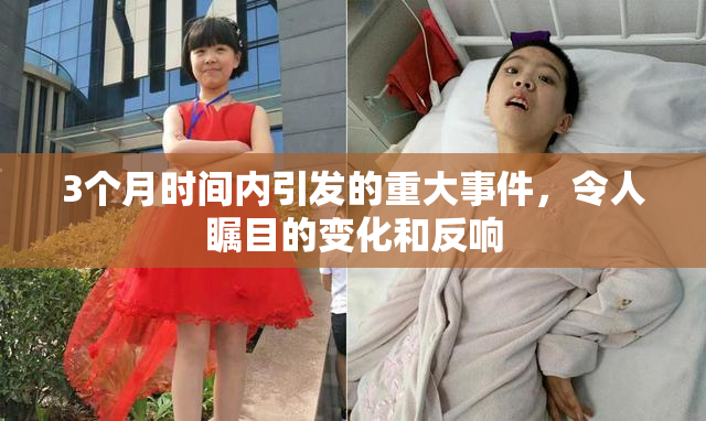 3个月时间内引发的重大事件，令人瞩目的变化和反响