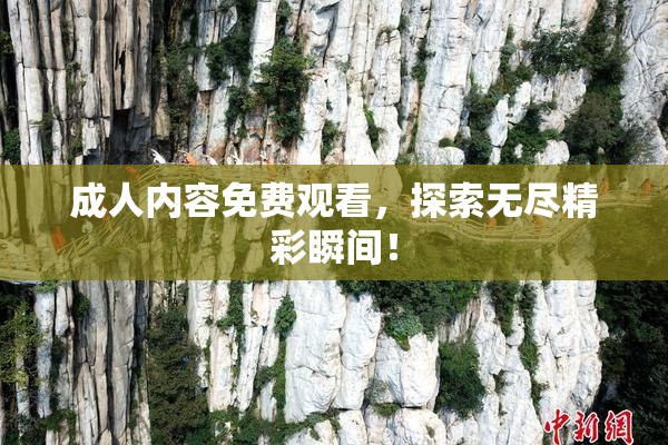成人内容免费观看，探索无尽精彩瞬间！