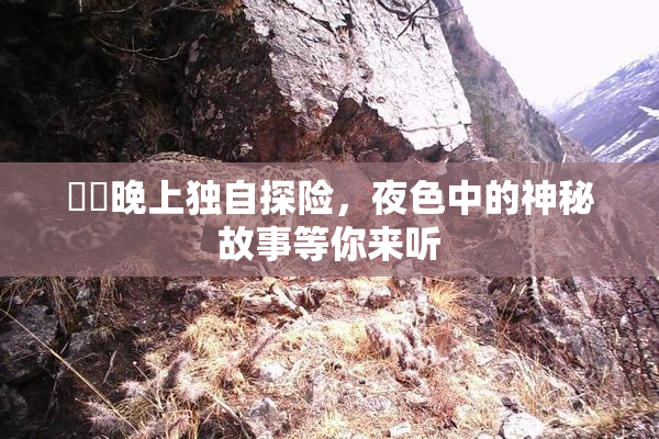 妺妺晚上独自探险，夜色中的神秘故事等你来听
