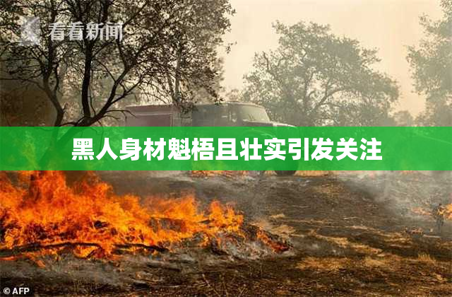黑人身材魁梧且壮实引发关注