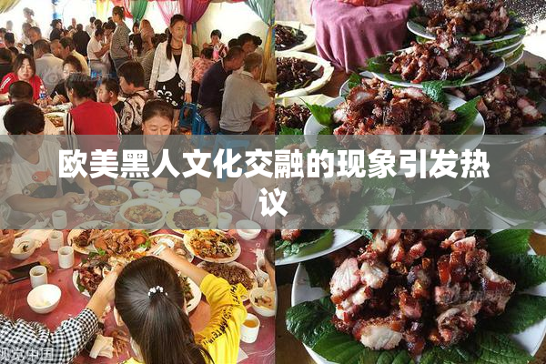 欧美黑人文化交融的现象引发热议