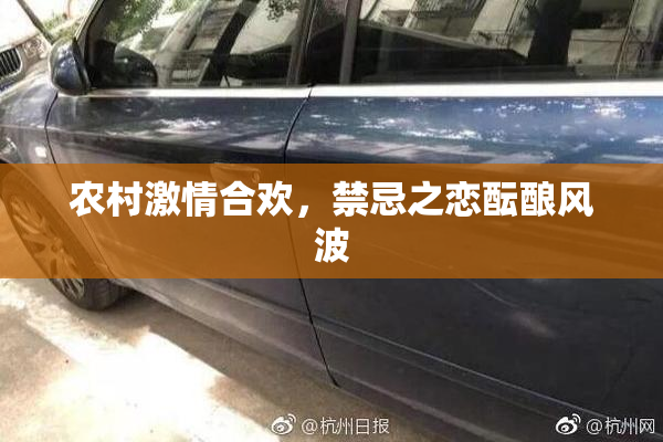 农村激情合欢，禁忌之恋酝酿风波