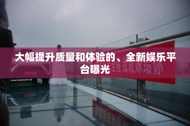 大幅提升质量和体验的、全新娱乐平台曝光