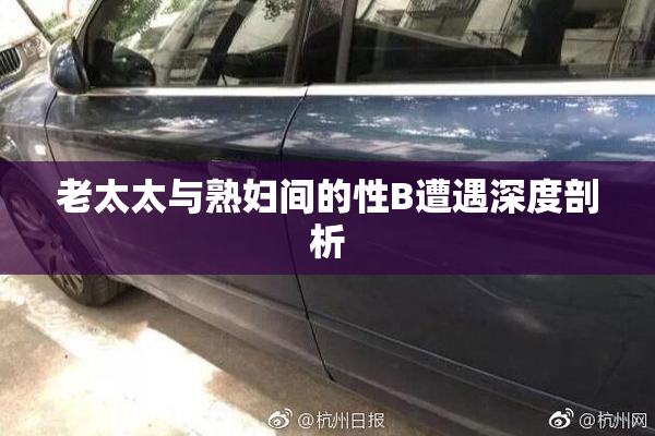 老太太与熟妇间的性B遭遇深度剖析