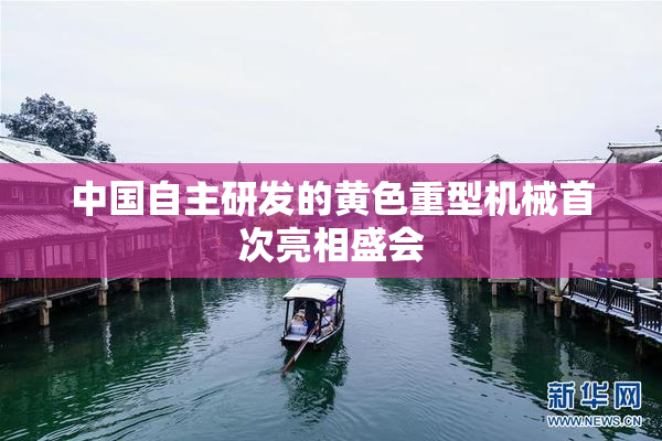 中国自主研发的黄色重型机械首次亮相盛会