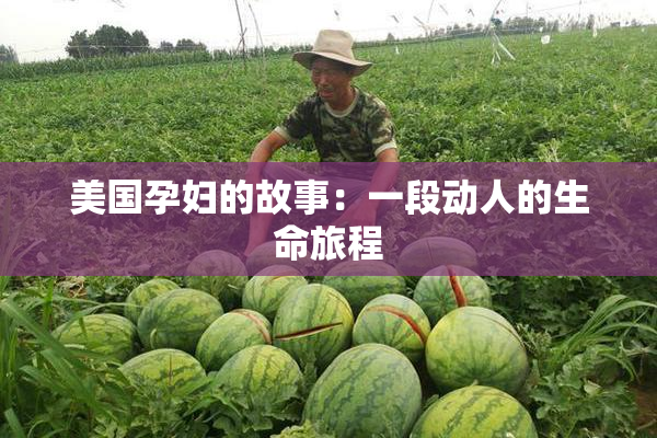 美国孕妇的故事：一段动人的生命旅程