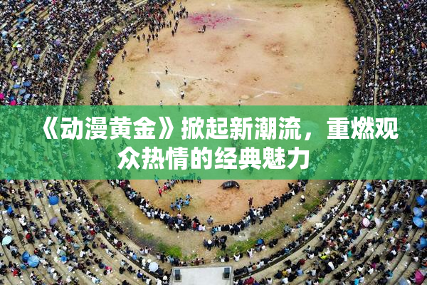 《动漫黄金》掀起新潮流，重燃观众热情的经典魅力