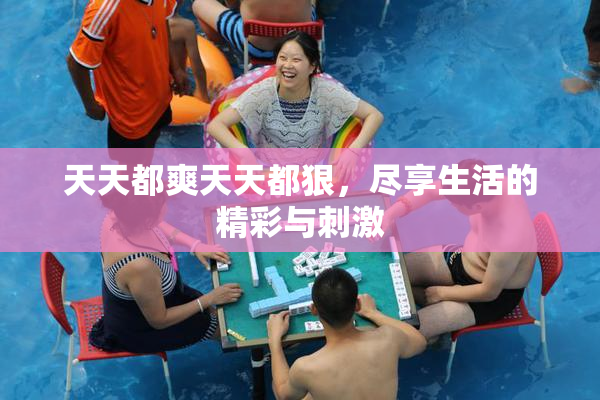 天天都爽天天都狠，尽享生活的精彩与刺激