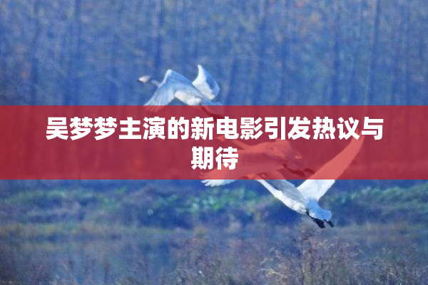 吴梦梦主演的新电影引发热议与期待